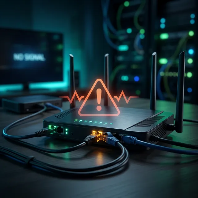 IPTV Connection Error Illustration