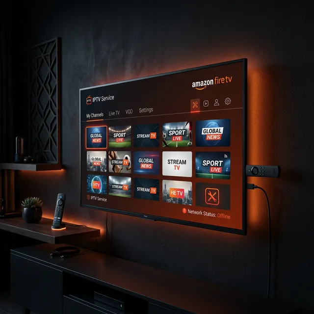 Firestick IPTV Setup Illustration